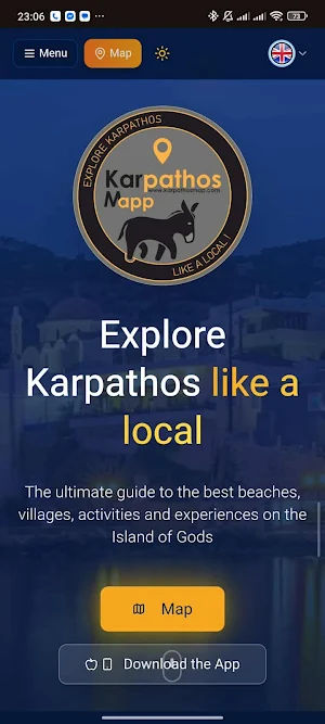 Karpathos Map Guide Screenshot 1