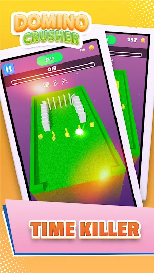 Domino Cursher - Push All Down Screenshot 2