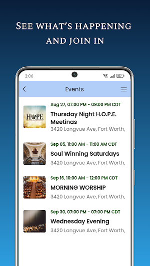 Longvue Avenue Baptist Church Screenshot 1