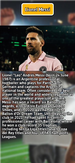 Football Elite: Profiles Screenshot 3