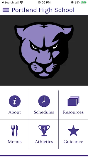 Portland High School Screenshot 0