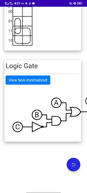 Boolean simplifier Screenshot 3