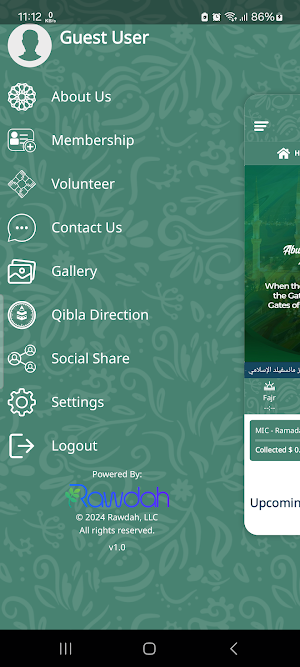 Mansfield Islamic Center Screenshot 0