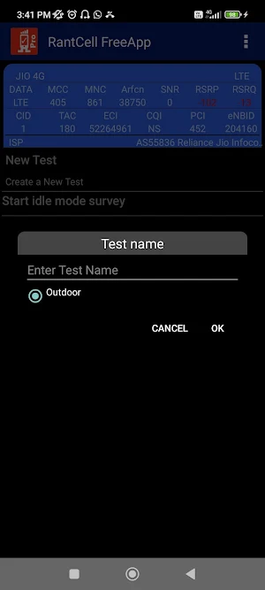 4G/5G Tester app and tools Screenshot 2