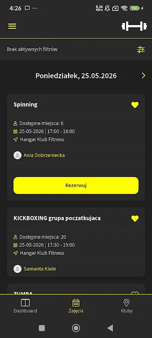 HANGAR Fitness Screenshot 3