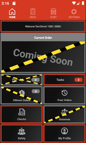 Grid-Line Mobile App Screenshot 0