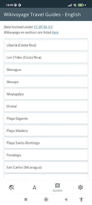 Nicaragua Offline Map Screenshot 2