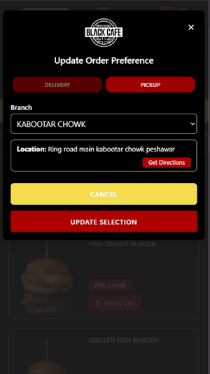 Black Cafe Screenshot 0