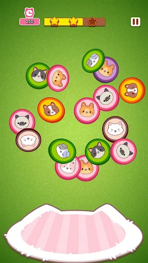 Cat Hotel Design : Match 3D Screenshot 1