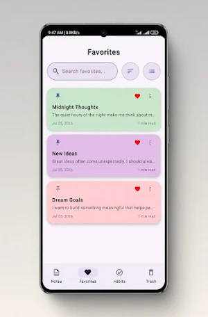 Fino Notes Screenshot 1