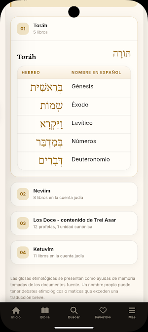 Biblia Hebreo-Español Screenshot 0