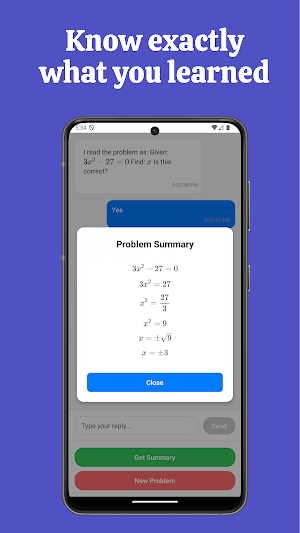 StepMath: Algebra Math Tutor Screenshot 3