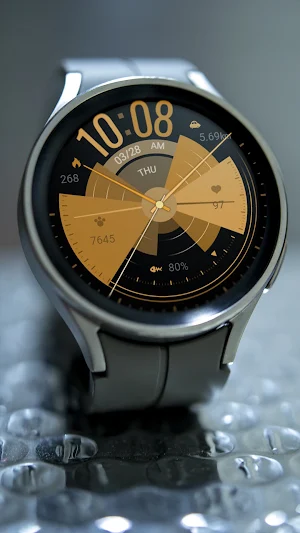 Fanshaped Art For Wear OS Screenshot 3