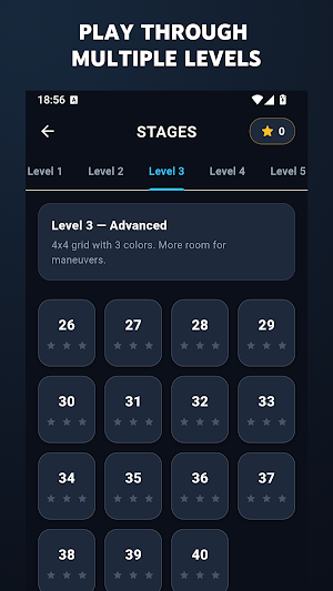Color Slide: Color Puzzle Screenshot 1