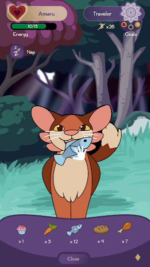 Amaru: The Self-Care Virtual Pet Screenshot 1