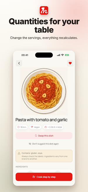 Menú Semanal: Meal Planner Screenshot 3