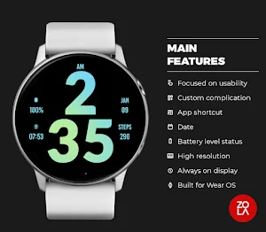 Big Daylight Watch Face Screenshot 1