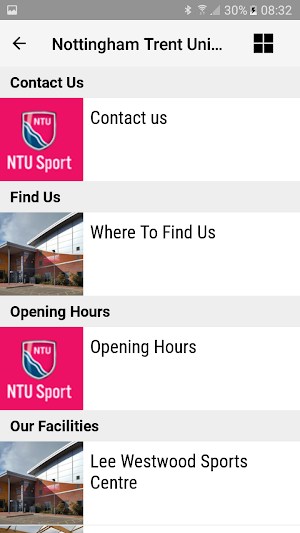 NTU Sport Screenshot 1