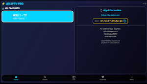 LEX IPTV PRO Screenshot 3