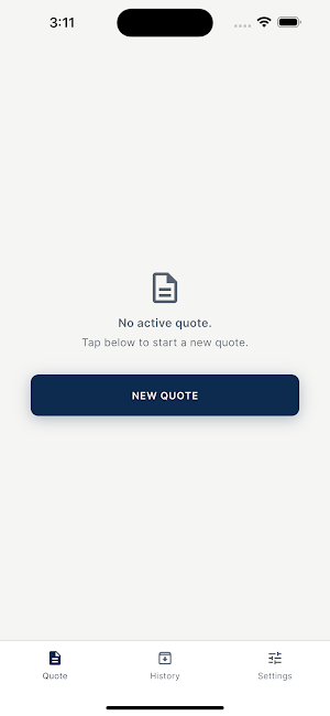 Painter Quote Pro: Estimate Screenshot 0