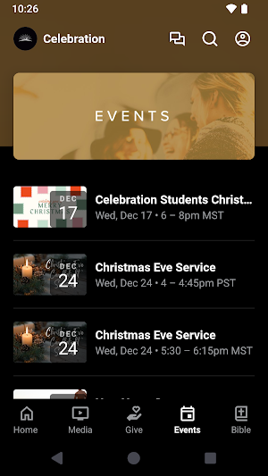 Celebration Church Montrose Screenshot 2