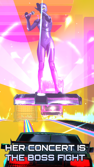 RailWave: Neon Runner Screenshot 0