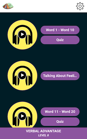 Verbal Advantage - Level 8 Screenshot 0