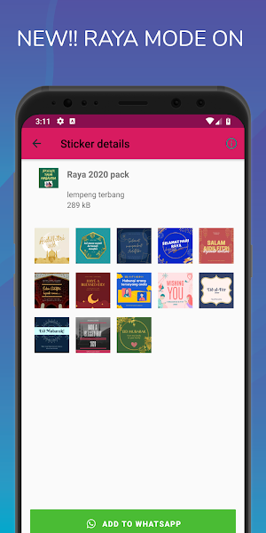 Malaysian sticker packs - CRINGE WARNING Screenshot 3