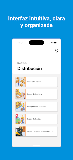 Distribución Móvil Screenshot 1