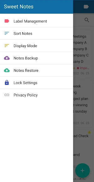 Sweet Notes - Notepad Notebook Screenshot 3