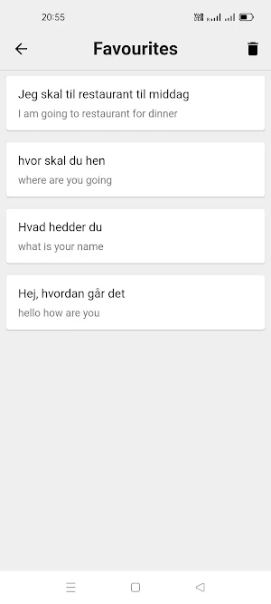 Danish To English Translator Screenshot 3