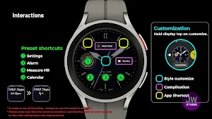 JW096 jwstudio watchface Screenshot 2