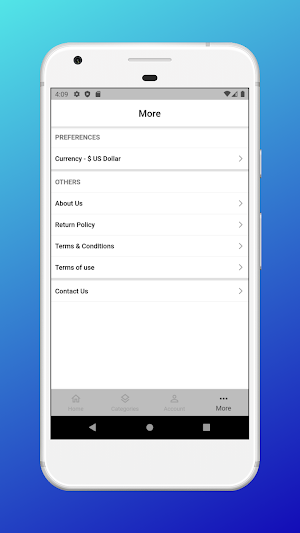 Bagisto Laravel  eCommerce Mobile Application Screenshot 0