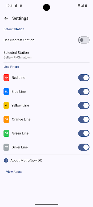 MetroNow DC Screenshot 2
