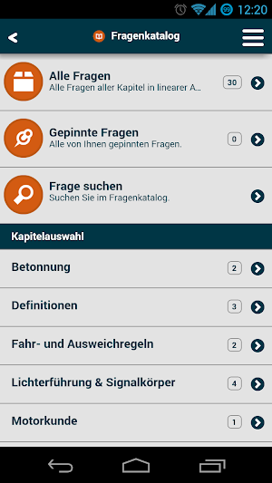 SBF-Fragen | See, Binnen, Funk Screenshot 1