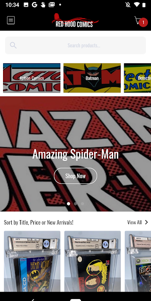 Red Hood Comics Screenshot 0