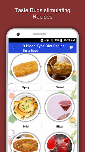 B Blood Type Recipes - Food Diet Plan, Health Tips Screenshot 3