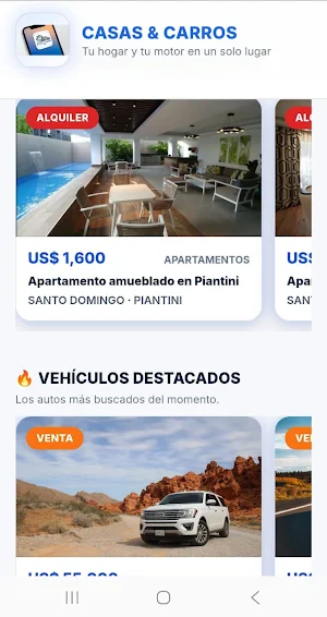 CASAS & CARROS Screenshot 0