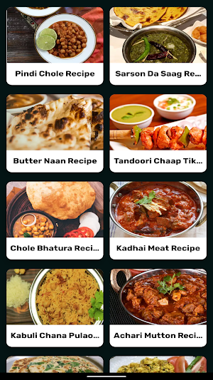Punjabi Dishes Recipes Screenshot 1