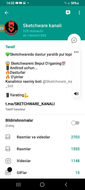 sketchware_kanali Screenshot 1