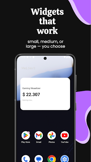 Earning Visualizer Screenshot 2