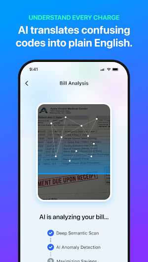 BillGuard — Med Bill Review Screenshot 1