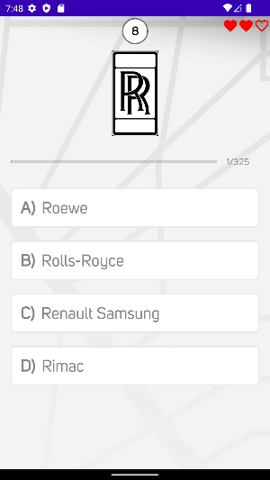 Car Brand Quiz- Car Logos 2022 Screenshot 2