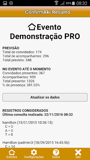 ConfirmAki Resumo Screenshot 2