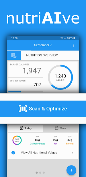 nutriAIve: Nutrition Optimizer Screenshot 0