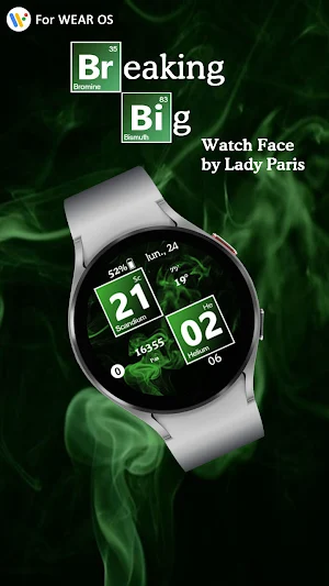 Breaking Big Watch Face Screenshot 0
