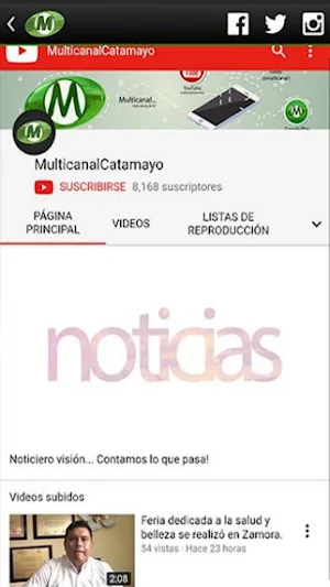 Multicanal Catamayo Screenshot 2