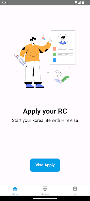 HireVisa Screenshot 1