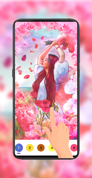 Flower Beauty:Color Master Coloring Book Package Screenshot 0