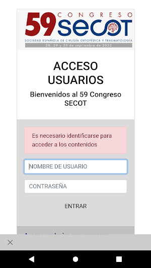 Congreso SECOT 59 Screenshot 3